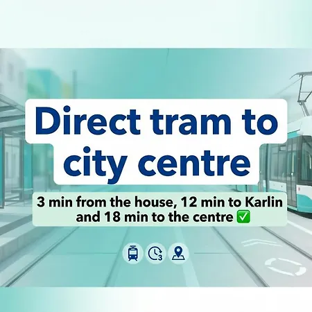 Adaro - Modern With Aircon Near O2 Arena Prag